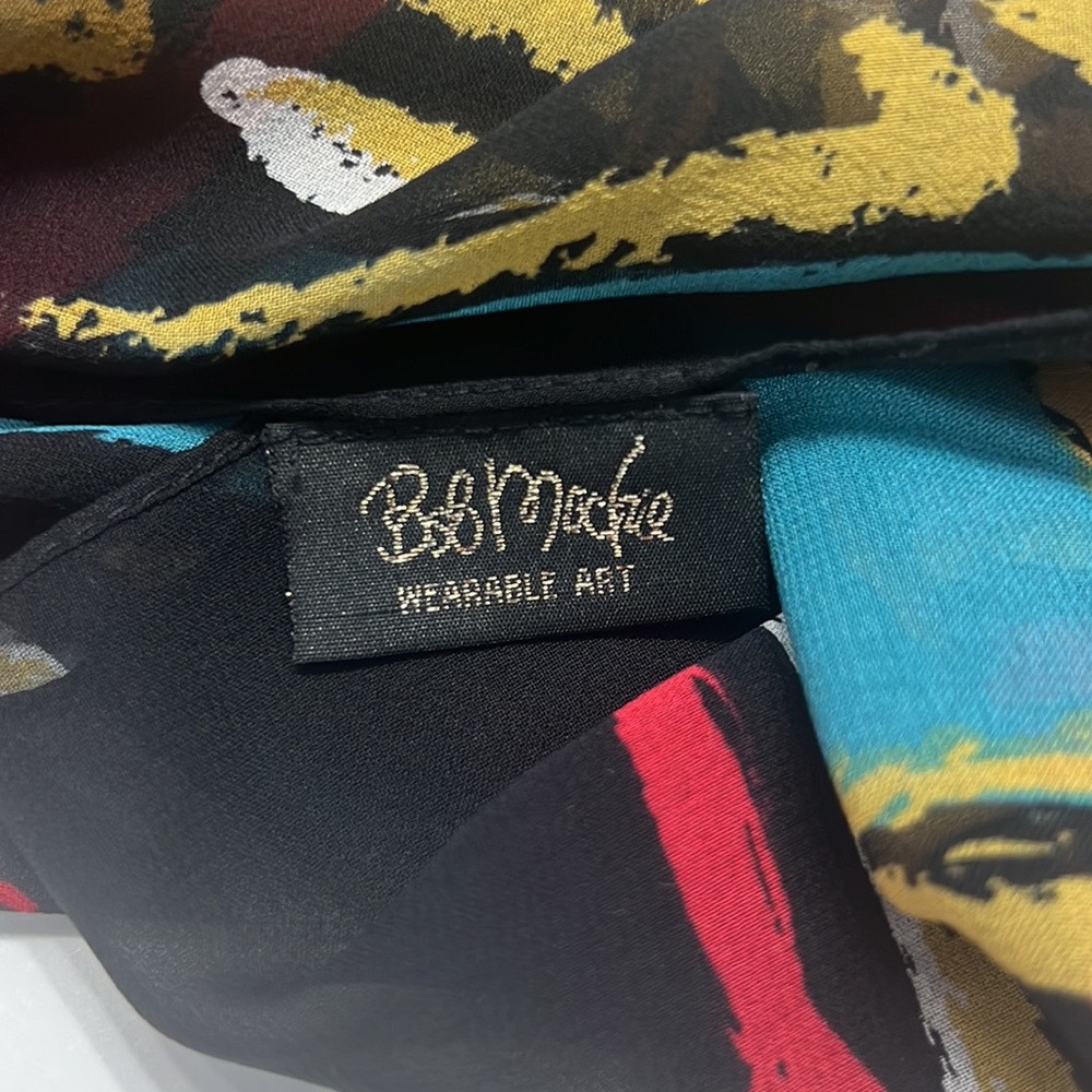 Bob Mackie Wearable Art Scarf - image 7